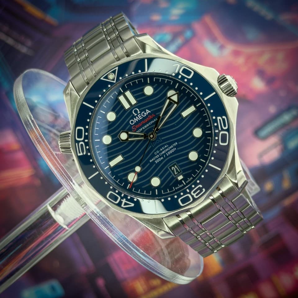 Omega Seamaster Diver 300M Blue