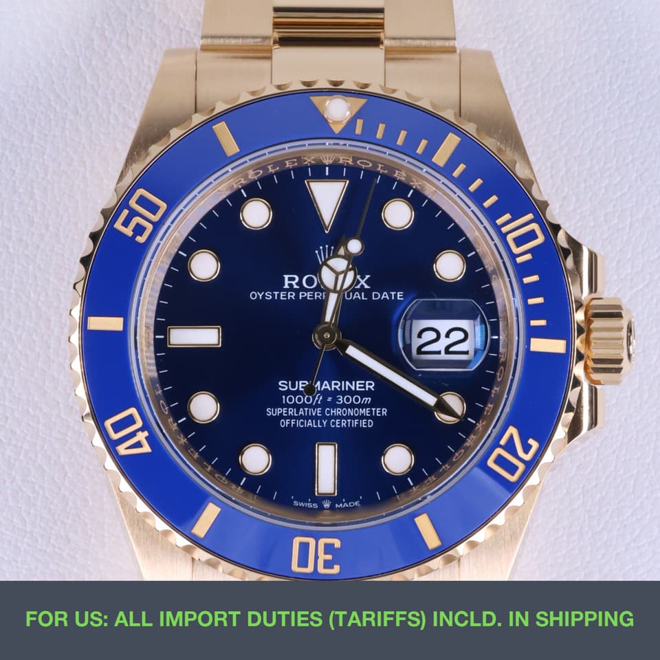 Rolex Submariner Date Gold